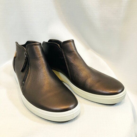 Ecco Soft Booties Bronze Brown Color Size 41 / 10 - 10.5 - Picture 1 of 12